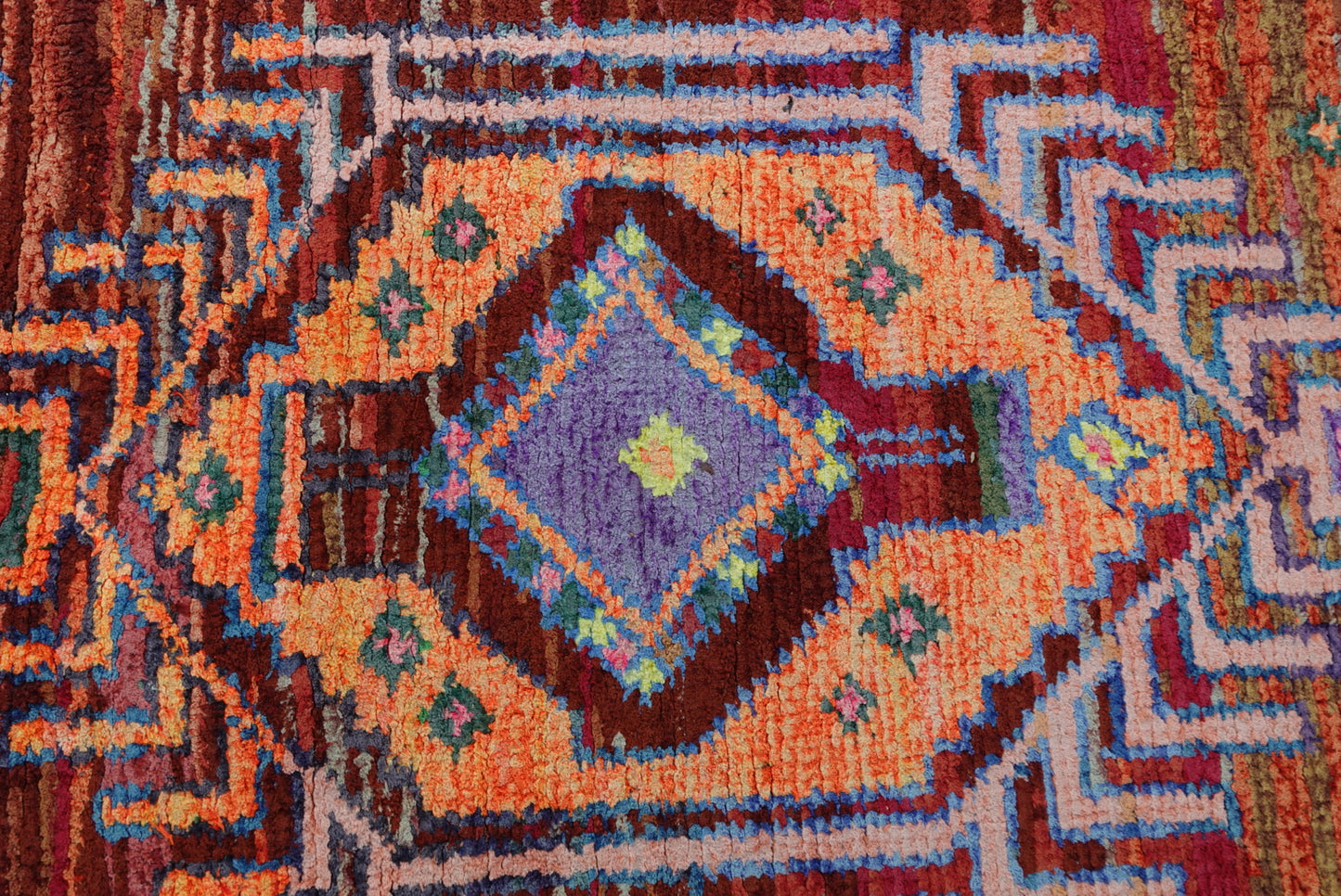 Handmade Turkish Tribal Runner | 2'10 x 10