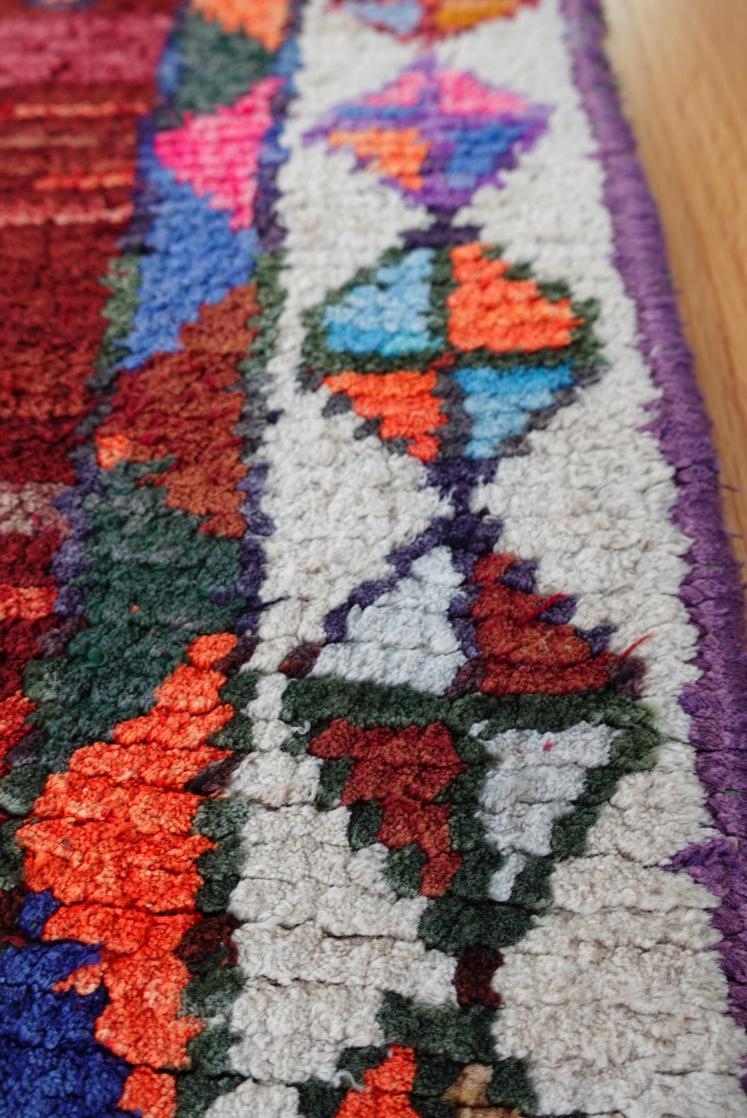 Handmade Turkish Tribal Runner | 2'10 x 10