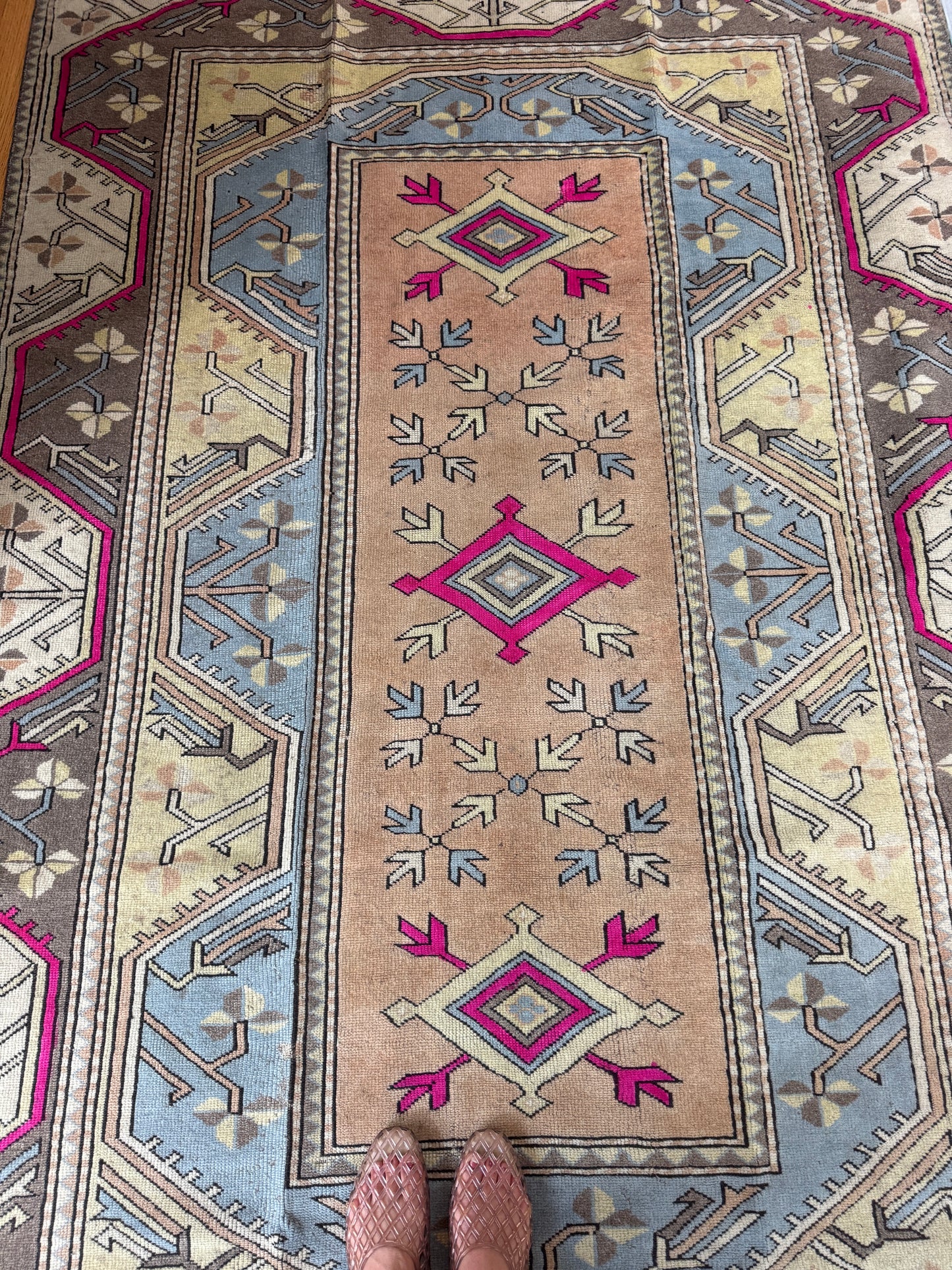 Vintage Turkish Area Rug 02