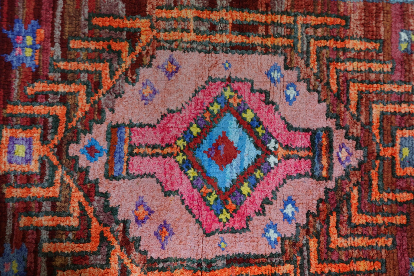Handmade Turkish Tribal Runner | 2'10 x 10