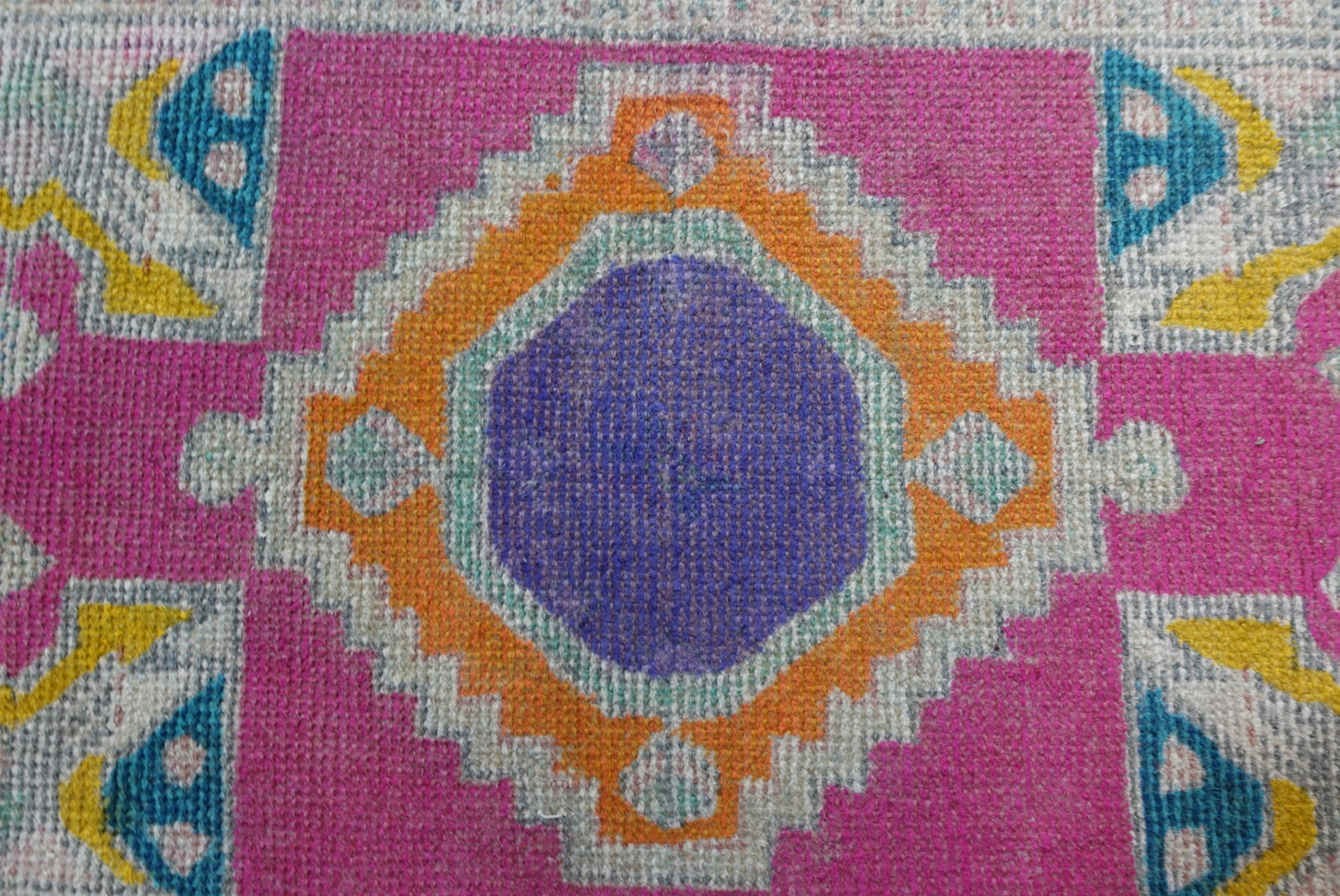 Vintage Turkish Mini Rug 02