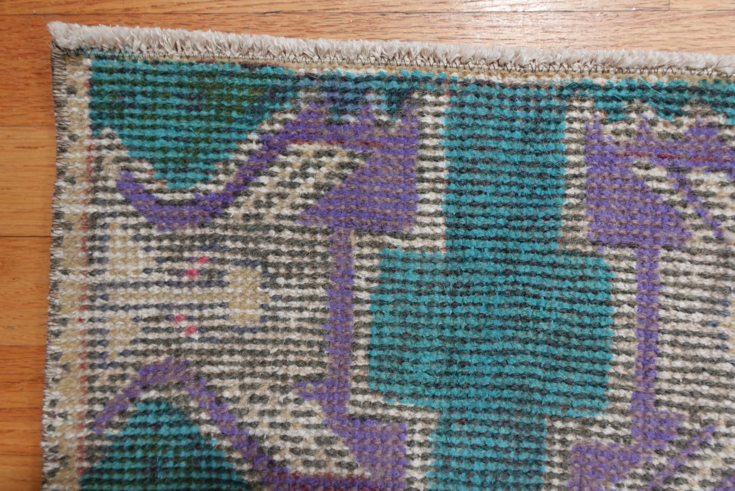 Vintage Turkish Mini Rug 01