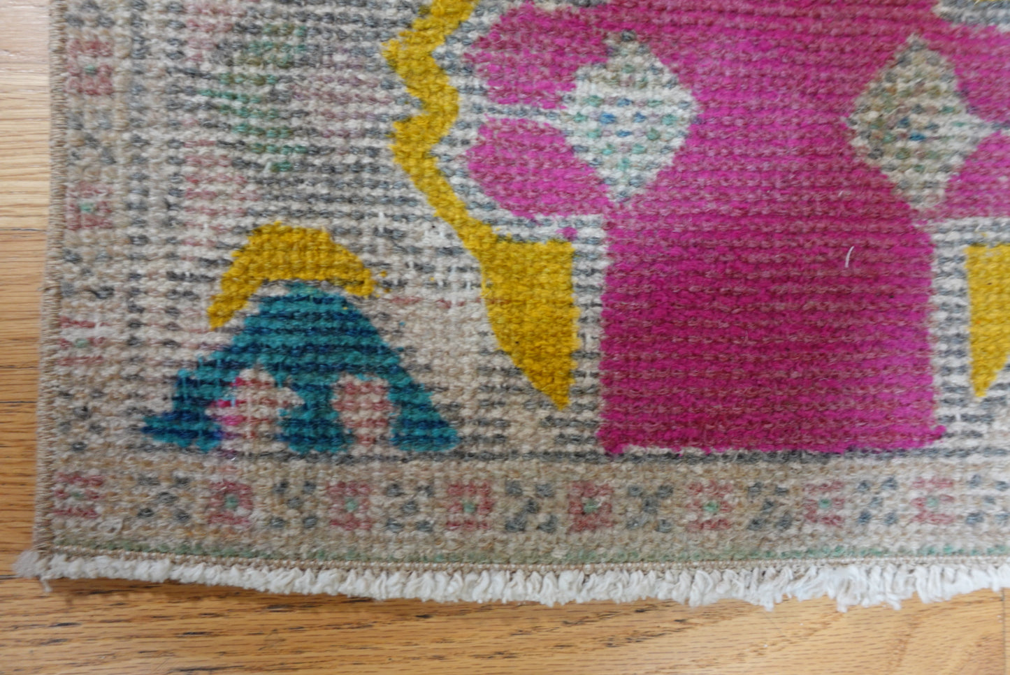 Vintage Turkish Mini Rug 02