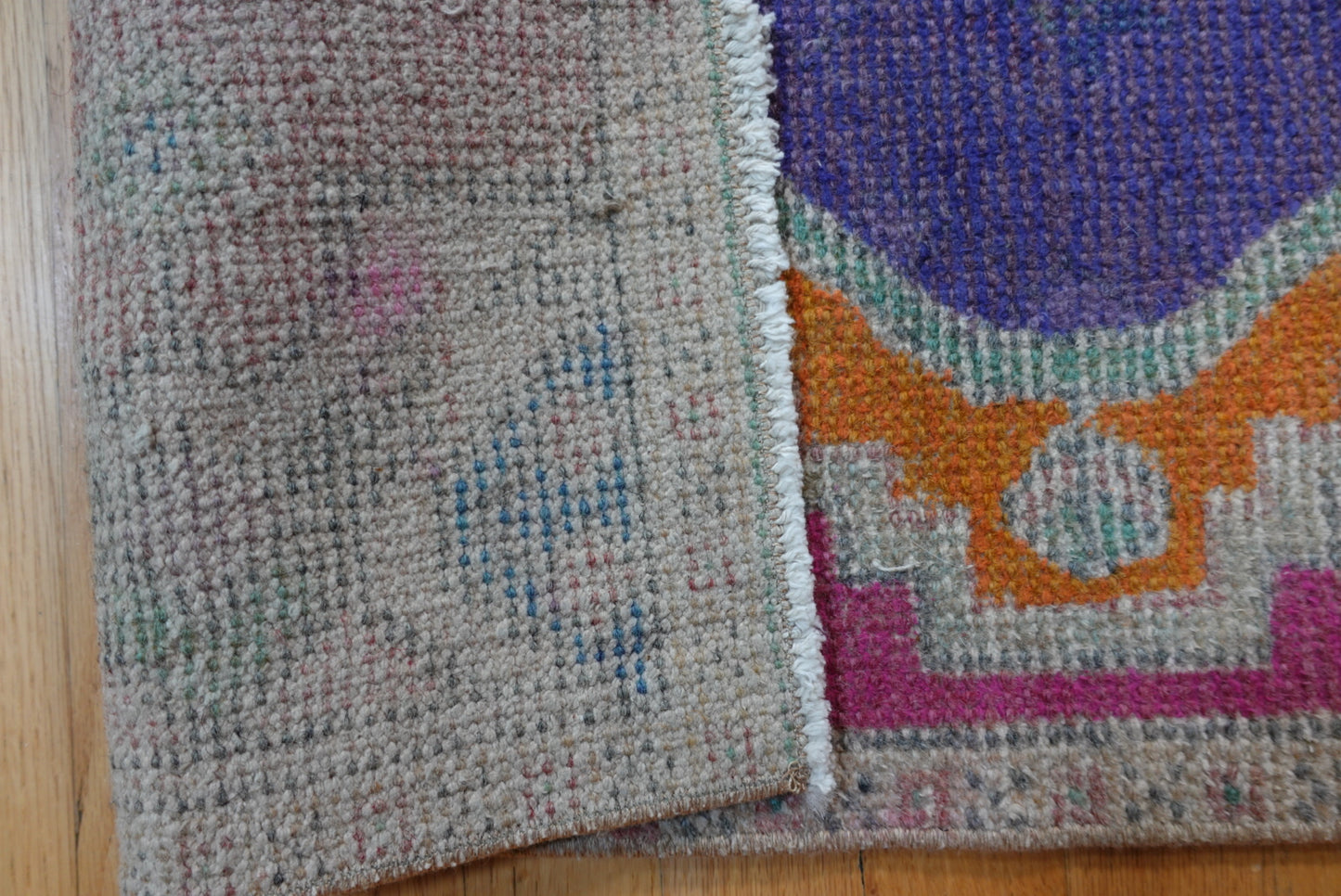 Vintage Turkish Mini Rug 02