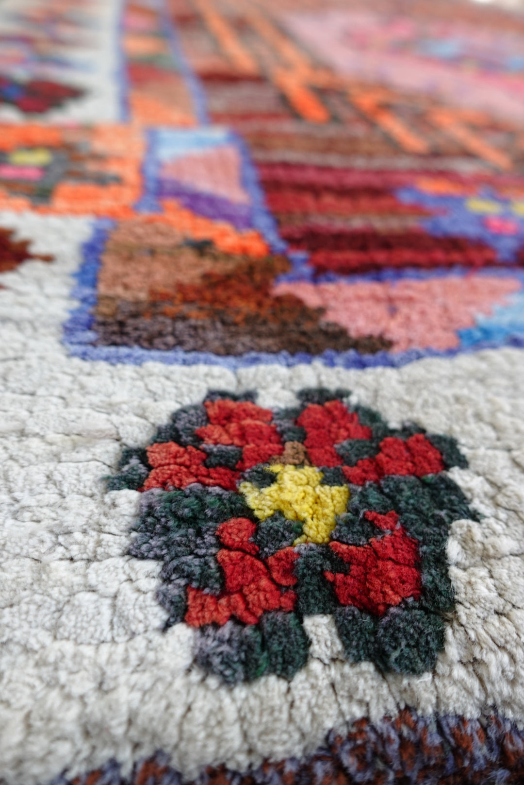 Handmade Turkish Tribal Runner | 2'10 x 10